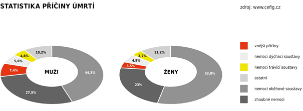 pričiny smrti